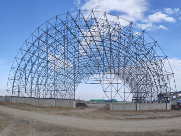 老河口体育场网架结构